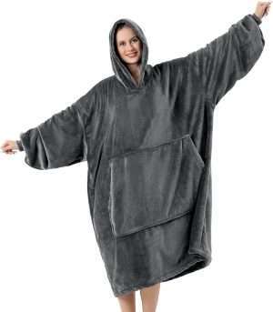FestiCorp Oversized Blanket Hoodie for Adults – Extra Long Flannel Wearable Sweatshirt with Giant Sleeve, Hood and Pocket, https://www.amazon.com/FestiCorp-Oversized-Blanket-Hoodie-Women/dp/B09ZKXGNM2/ref=sr_1_1, , USD, FestiCorp,